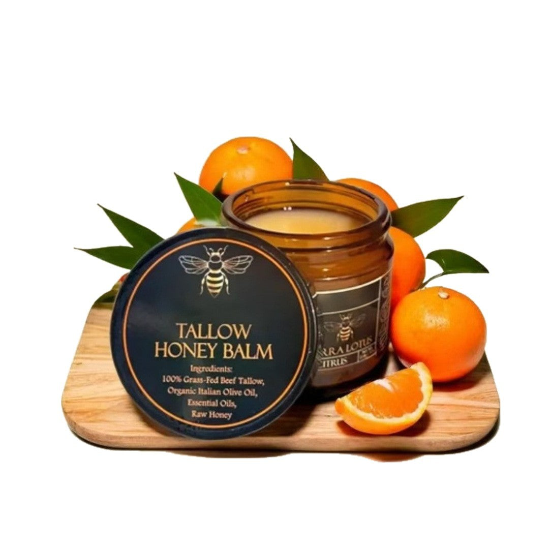 Honey Beef Tallow Cream Skincare Products Full English Export Grass-Fed Beef Tallow Olive Oil