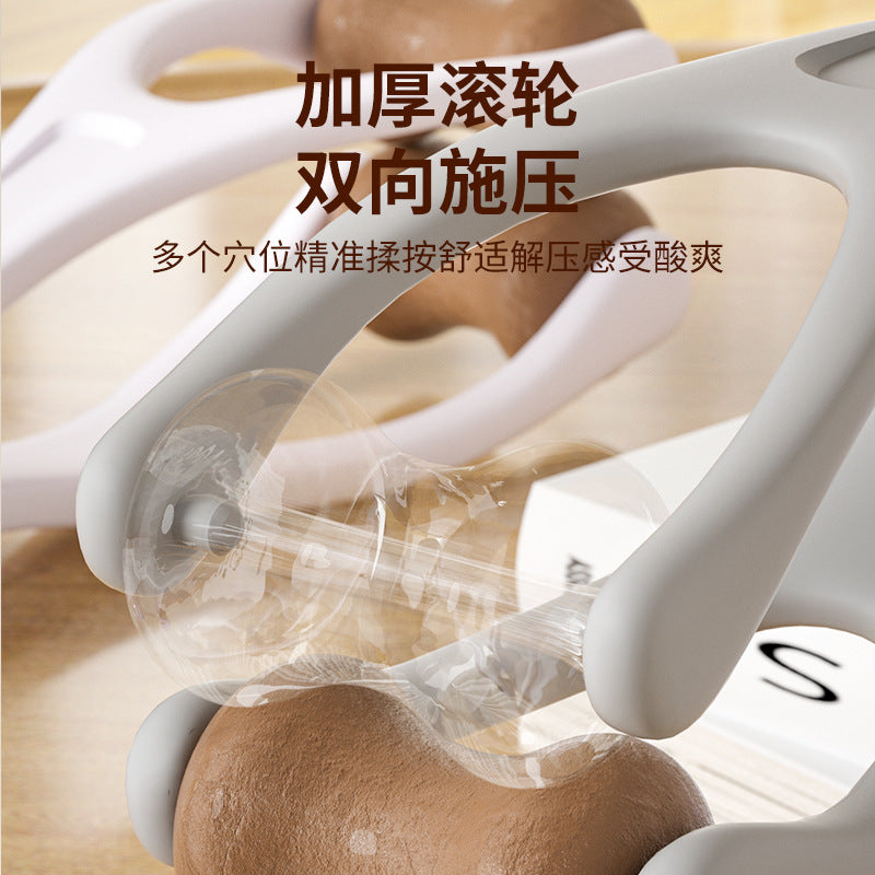 Upgraded Natural Stone Finger Massager For Acupoint Tapping And Slimming Finger Stone Massage Clip Slimming Hand Tool