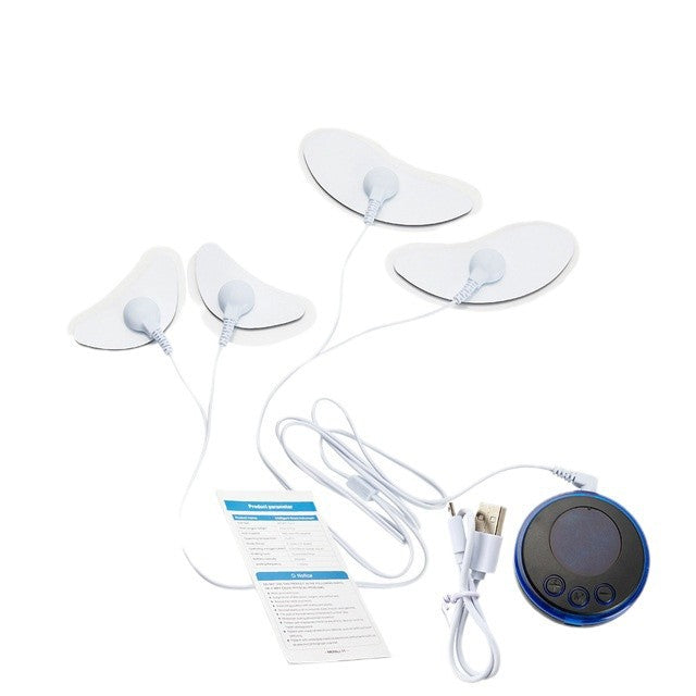 V-Shaped Face Wrinkle Removal Facial Massager Ems Facial Massager Low Frequency Pulse Crescent-Shaped Beauty Instrument Remote Control Model