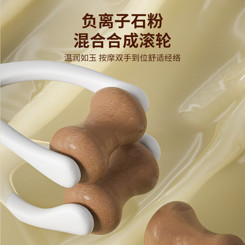 Upgraded Natural Stone Finger Massager For Acupoint Tapping And Slimming Finger Stone Massage Clip Slimming Hand Tool